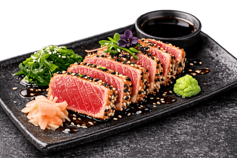 Tataki de atún rojo